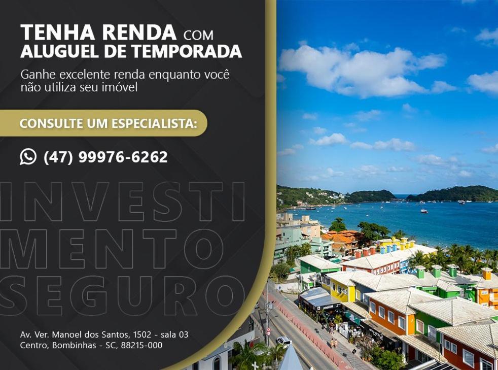 Varandas Do Atlantico - Fabuloso Apartamento Com Vista Mar Bombinhas Bagian luar foto